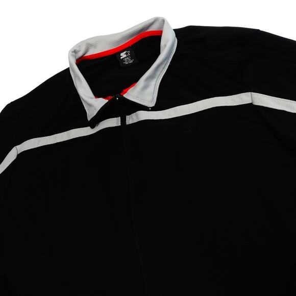 Starter Dri Star Mens Full Zip Track Warm Up Jacket Athletic Running Black 3XL - Picture 1 of 7